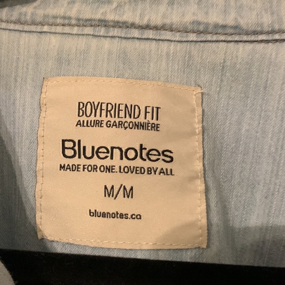 Bluenotes denim button up - Picture 2 of 3